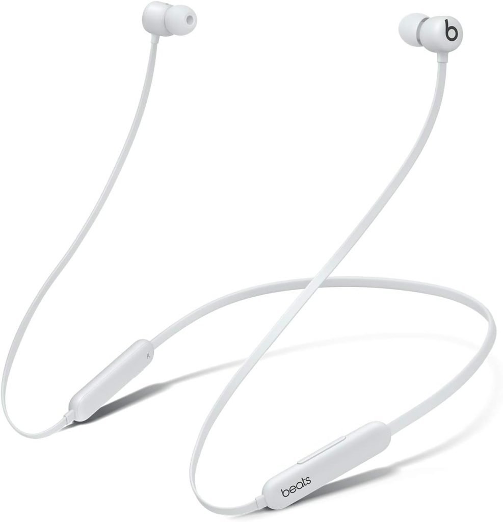 "Beats Flex Wireless Earbuds in Smoke Gray with Apple W1 Headphone Chip, magnetic earphones, Class 1 Bluetooth, built-in microphone, and 12 hours of listening time." Why it works: Concise Description: It provides a clear and concise description of the product. SEO Friendly: Includes important keywords like "Beats Flex," "Wireless Earbuds," and "Smoke Gray." Accessibility: Helps visually impaired users understand the product. Let me know if you'd like further refinements!